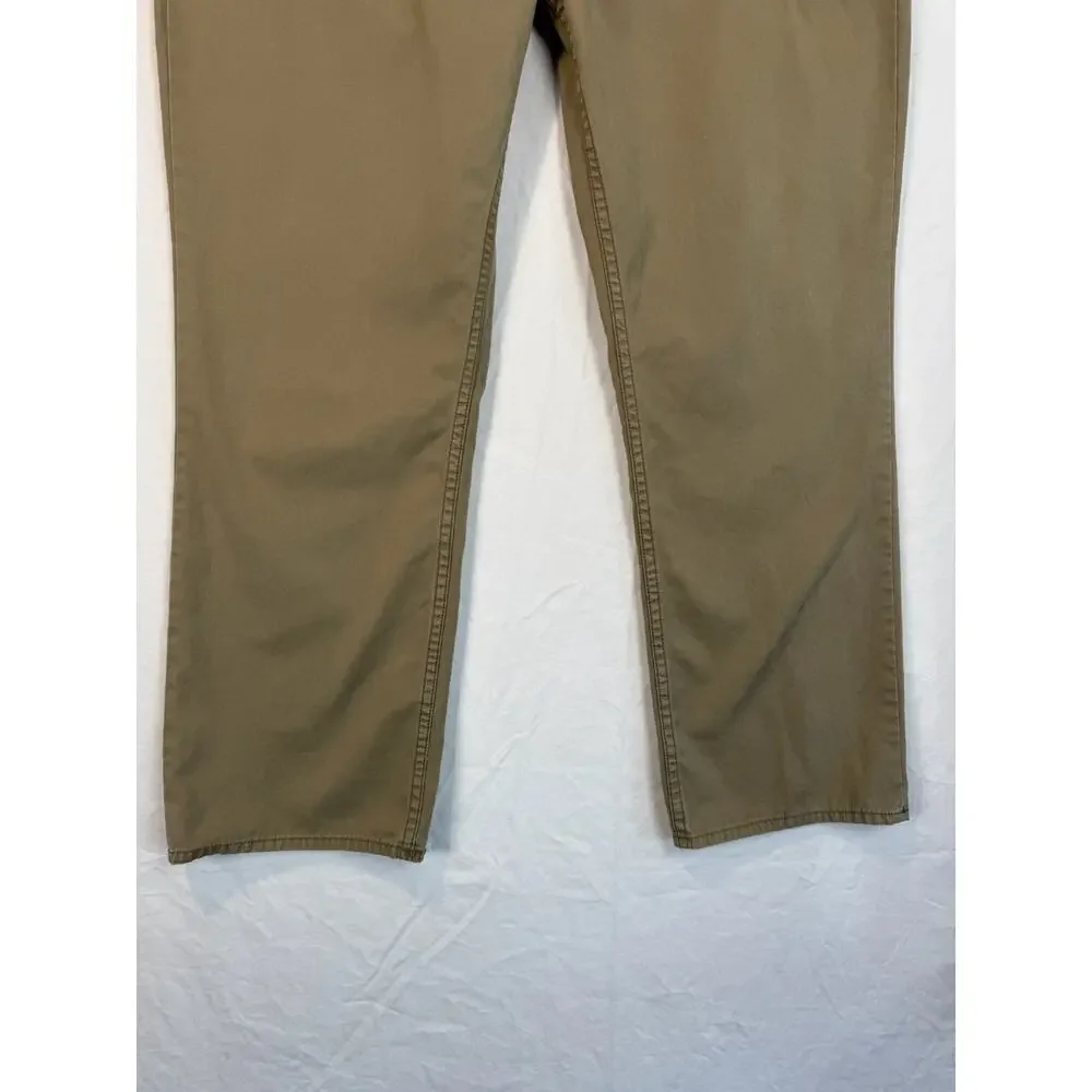 Vintage Polo Ralph Lauren Mens Chino's Heavy Cotton Khaki SZ‎ 40/30